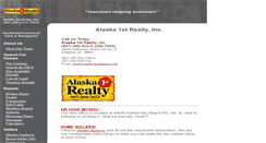 Desktop Screenshot of alaska1strealty.com